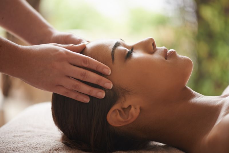 Kopfmassage