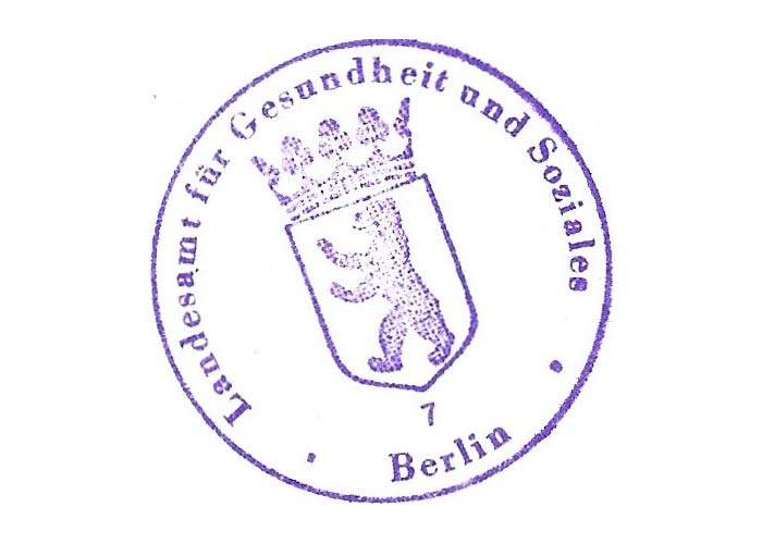 Physiotherapeut Stempel